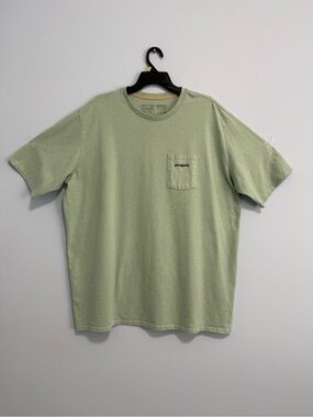 Patagonia Men's Line Logo Ridge Pocket Responsibili-Tee‎ Size XXL Mountain
